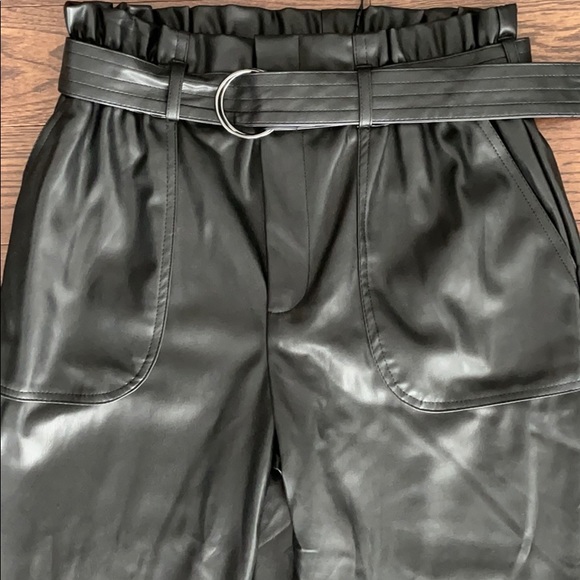 NWT VEGAN LEATHER PANTS - Picture 3 of 6